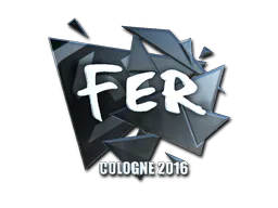 Sticker fer (Foil) | Cologne 2016 - Preço e onde comprar no CS2