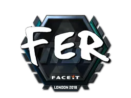 Sticker fer (Foil) | London 2018 - Preço e onde comprar no CS2
