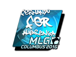 Sticker fer (Foil) | MLG Columbus 2016 - Preço e onde comprar no CS2