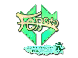 Sticker fer (Holo) | Antwerp 2022 - Preço e onde comprar no CS2