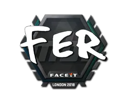 Sticker fer | London 2018 - Preço e onde comprar no CS2