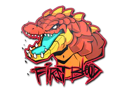 Sticker First Blood - Preço e onde comprar no CS2