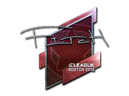 Sticker fitch (Foil) | Boston 2018 - Preço e onde comprar no CS2