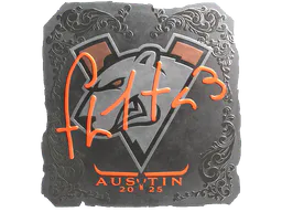 Sticker FL1T (Foil) | Austin 2025 - Preço e onde comprar no CS2