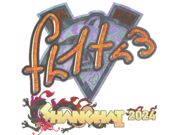 Sticker FL1T (Holo) | Shanghai 2024 - Preço e onde comprar no CS2