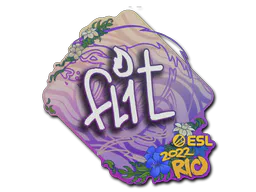 Sticker FL1T | Rio 2022 - Preço e onde comprar no CS2