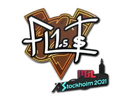 Sticker FL1T | Stockholm 2021 - Preço e onde comprar no CS2