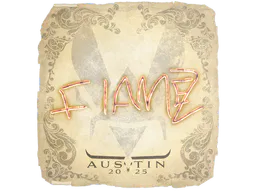 Sticker FlameZ | Austin 2025 - Preço e onde comprar no CS2