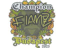Sticker FlameZ (Champion) | Budapest 2025 - Preço e onde comprar no CS2