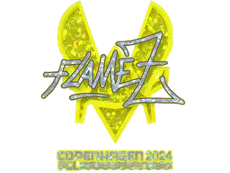 Sticker FlameZ (Glitter) | Copenhagen 2024 - Preço e onde comprar no CS2