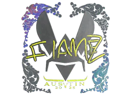 Sticker FlameZ (Holo) | Austin 2025 - Preço e onde comprar no CS2