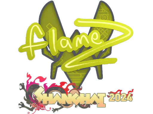 Sticker FlameZ | Shanghai 2024 - Preço e onde comprar no CS2