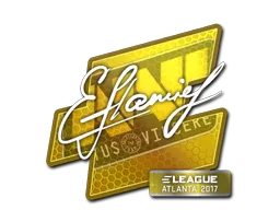 Sticker flamie | Atlanta 2017 - Preço e onde comprar no CS2