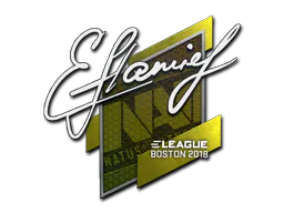 Sticker flamie | Boston 2018 - Preço e onde comprar no CS2