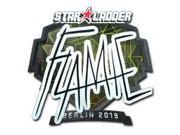 Sticker flamie (Foil) | Berlin 2019 - Preço e onde comprar no CS2