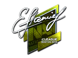 Sticker flamie (Foil) | Boston 2018 - Preço e onde comprar no CS2