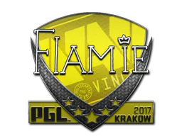 Sticker flamie | Krakow 2017 - Preço e onde comprar no CS2