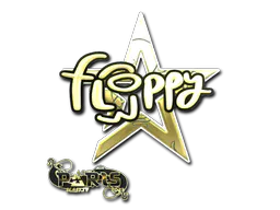 Sticker floppy (Gold) | Paris 2023 - Preço e onde comprar no CS2