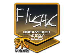 Sticker flusha | Cluj-Napoca 2015 - Preço e onde comprar no CS2