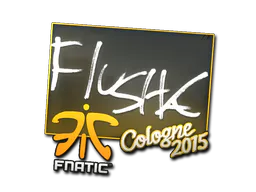 Sticker flusha | Cologne 2015 - Preço e onde comprar no CS2