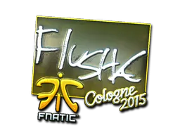 Sticker flusha (Foil) | Cologne 2015 - Preço e onde comprar no CS2