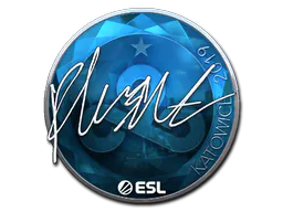 Sticker flusha (Foil) | Katowice 2019 - Preço e onde comprar no CS2