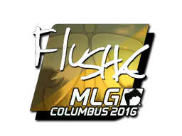 Sticker flusha (Foil) | MLG Columbus 2016 - Preço e onde comprar no CS2