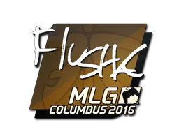 Sticker flusha | MLG Columbus 2016 - Preço e onde comprar no CS2
