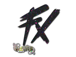 Sticker Fluxo (Glitter) | Paris 2023 - Preço e onde comprar no CS2