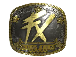 Sticker Fluxo (Gold) | Austin 2025 - Preço e onde comprar no CS2