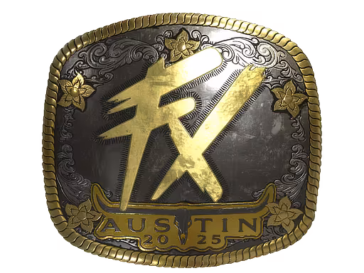 Sticker Fluxo (Gold) | Austin 2025 - Preço e onde comprar no CS2