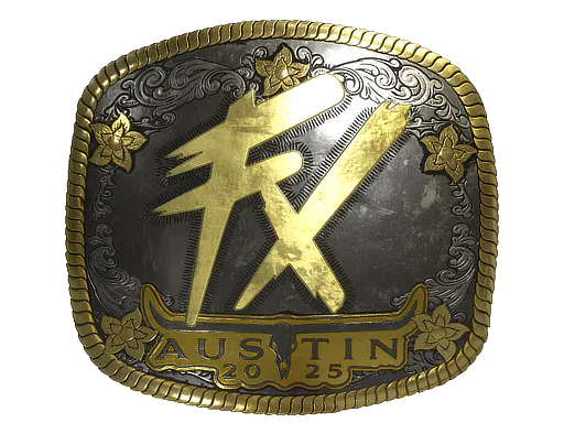 Sticker Fluxo (Gold) | Austin 2025 - Preço e onde comprar no CS2