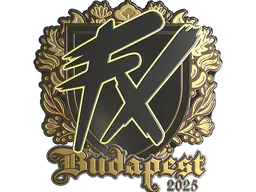 Sticker Fluxo (Gold) | Budapest 2025 - Preço e onde comprar no CS2