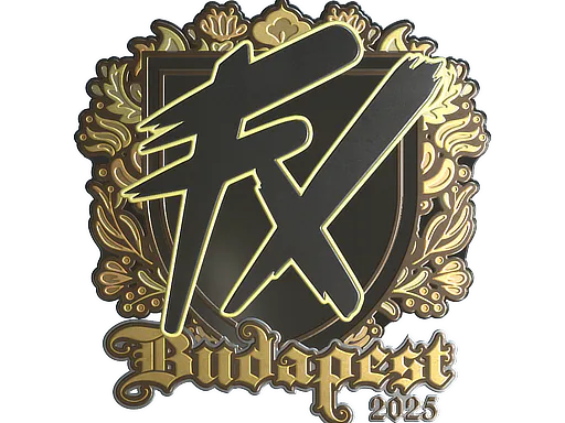 Sticker Fluxo (Gold) | Budapest 2025 - Preço e onde comprar no CS2