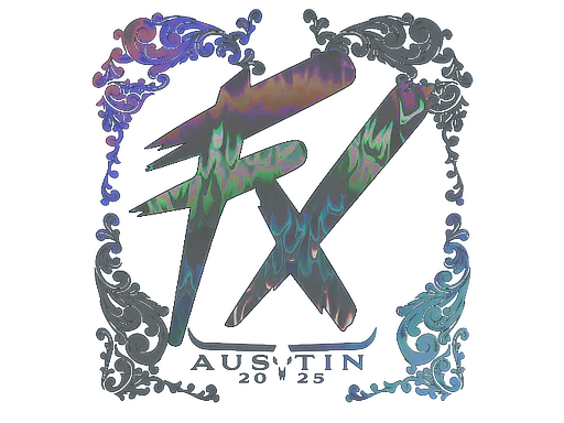 Sticker Fluxo (Holo) | Austin 2025 - Preço e onde comprar no CS2