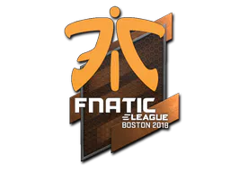 Sticker Fnatic | Boston 2018 - Preço e onde comprar no CS2
