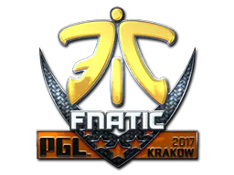 Sticker Fnatic (Foil) | Krakow 2017 - Preço e onde comprar no CS2
