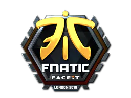 Sticker Fnatic (Foil) | London 2018 - Preço e onde comprar no CS2
