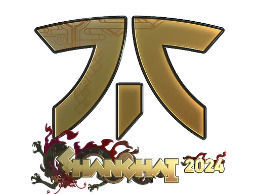 Sticker Fnatic (Gold) | Shanghai 2024 - Preço e onde comprar no CS2