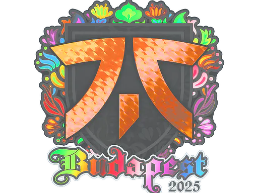 Sticker fnatic (Holo) | Budapest 2025 - Preço e onde comprar no CS2