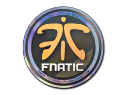 Sticker Fnatic (Holo) | Cologne 2014 - Preço e onde comprar no CS2