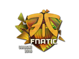 Sticker Fnatic (Holo) | Cologne 2016 - Preço e onde comprar no CS2