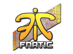 Sticker Fnatic (Holo) | Katowice 2015 - Preço e onde comprar no CS2