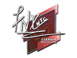 Sticker fnx | Boston 2018 - Preço e onde comprar no CS2