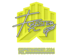 Sticker Forester | Copenhagen 2024 - Preço e onde comprar no CS2