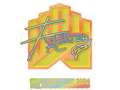 Sticker Forester (Holo) | Copenhagen 2024 - Preço e onde comprar no CS2