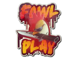 Sticker Fowl Play - Preço e onde comprar no CS2