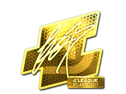 Sticker fox (Gold) | Atlanta 2017 - Preço e onde comprar no CS2