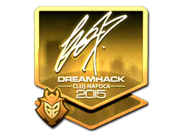 Sticker fox (Gold) | Cluj-Napoca 2015 - Preço e onde comprar no CS2