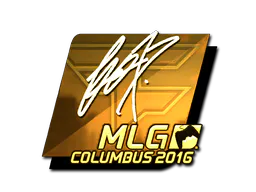 Sticker fox (Gold) | MLG Columbus 2016 - Preço e onde comprar no CS2